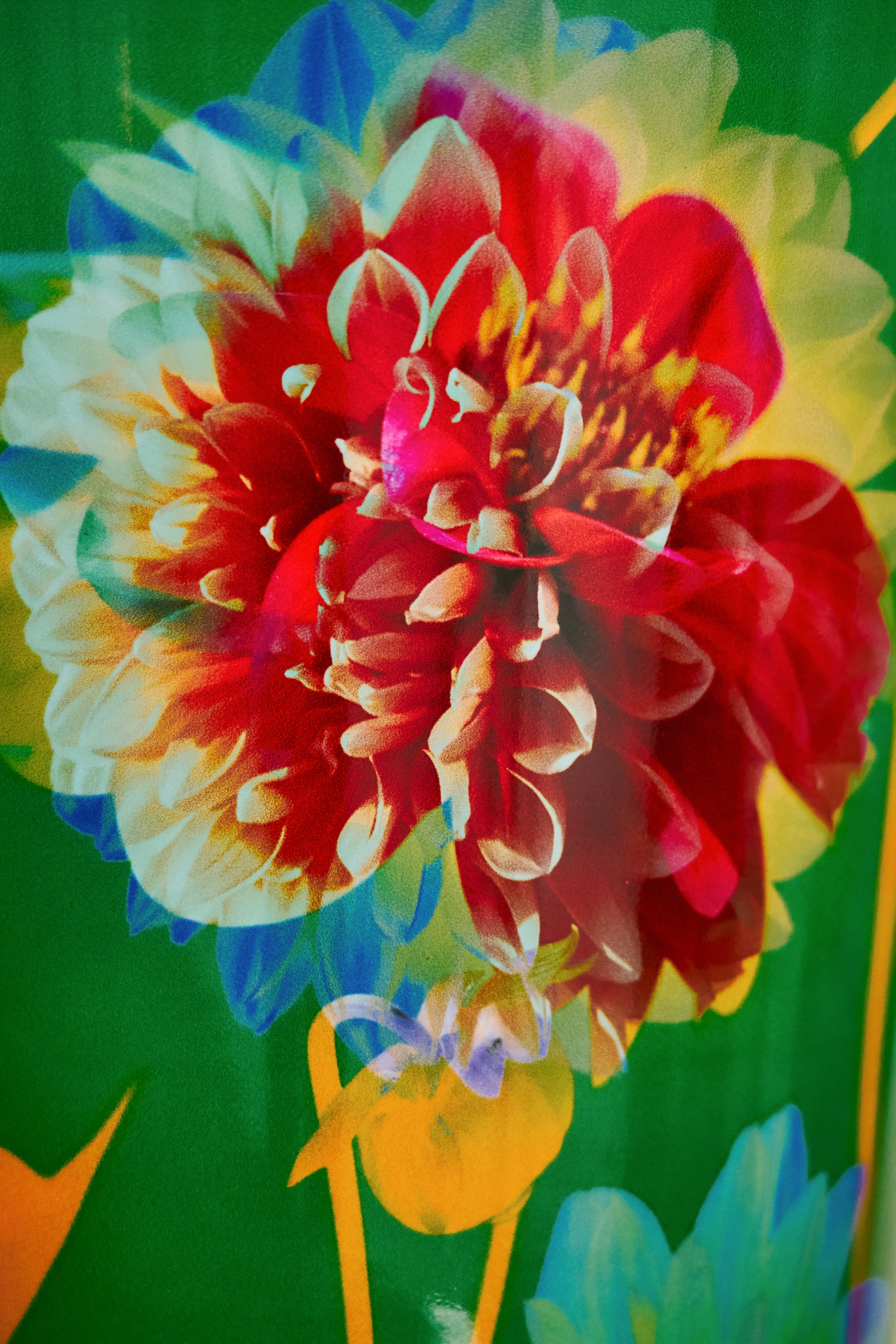SCENTED CANDLE ARTY FLOWERS BOUQUET - Image 3