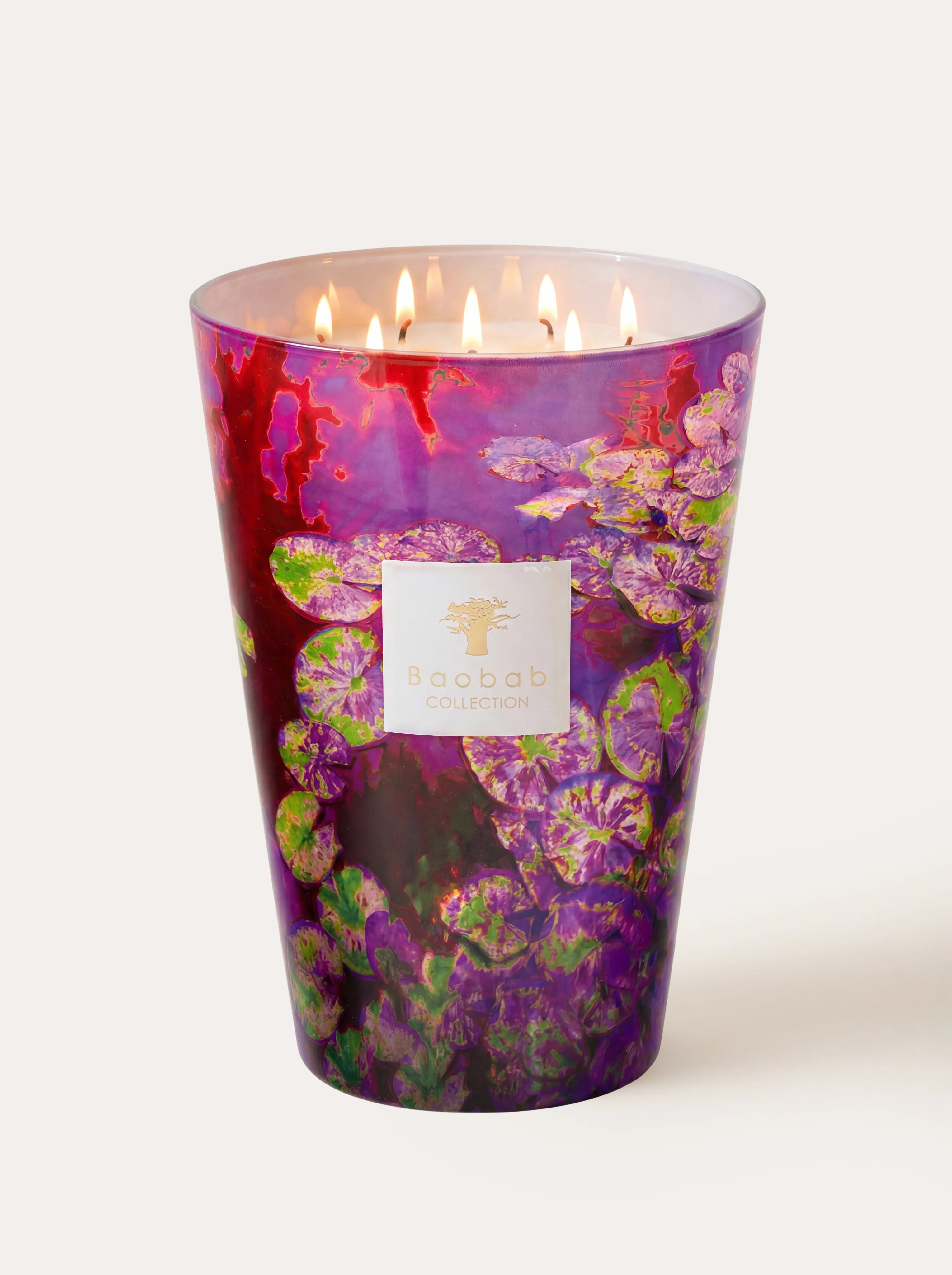 SCENTED CANDLE ARTY FLOWERS WATER LILY - Image 5