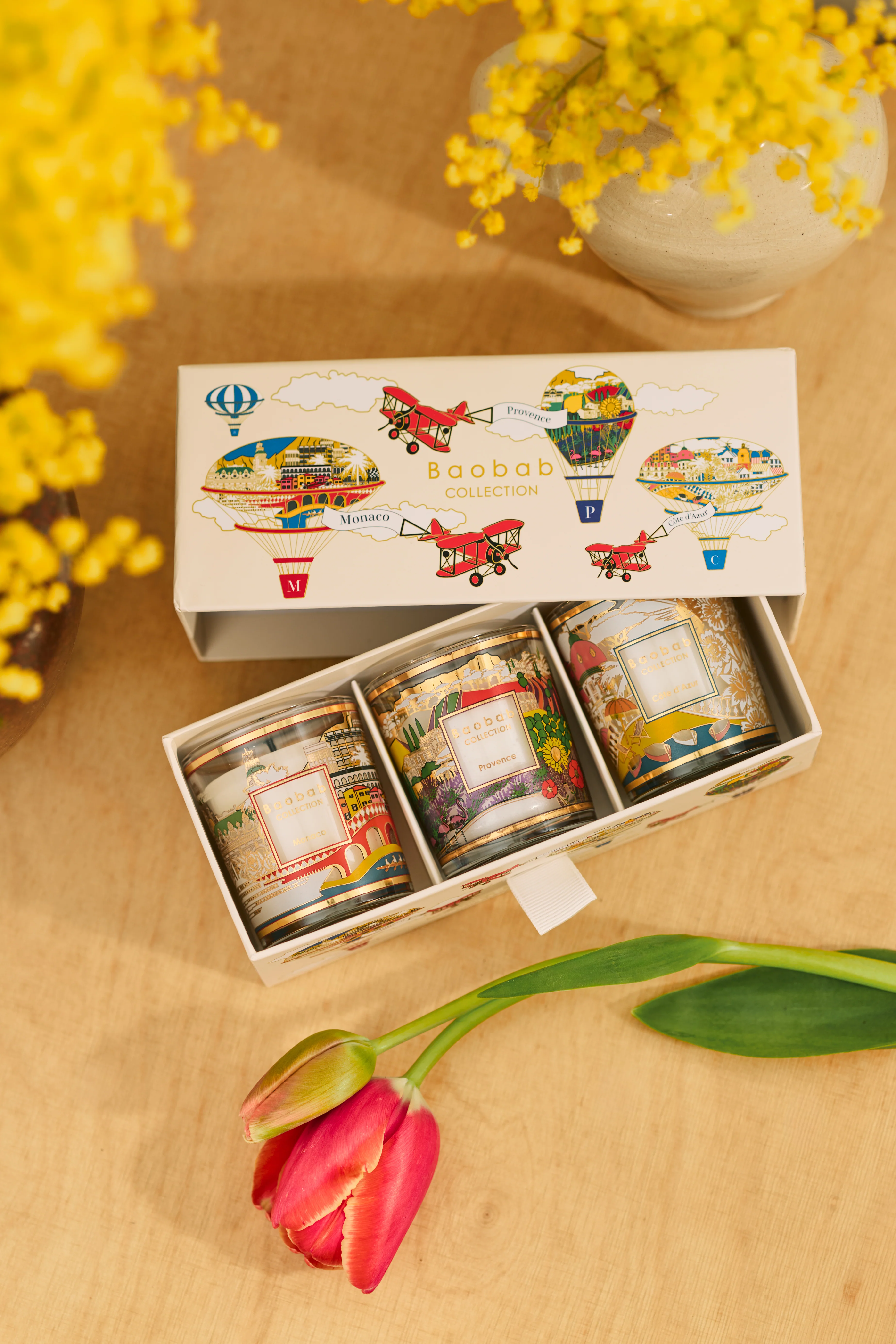 TRIO TRAVEL CANDLES PROVENCE-MONACO-COTE D'AZUR - Image 3